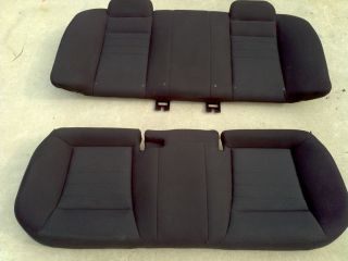 2012 Dodge Charger Factory Rear Back Seat Black