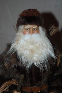 Possible Dreams Clothtique Father Christmas Woodland Rustic Santa Kris