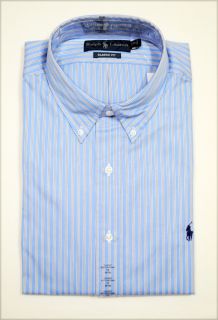 Ralph Lauren Polo Mens Classic Fit Button Down Dress Shirt New