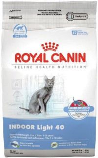 Royal Canin Dry Cat Food, Indoor Light 40 Formula, 7 Pound Bag