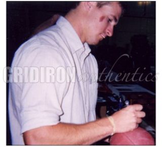 Drew Brees New Orleans Saints RARE Autographed Wilson Football GA
