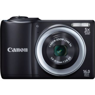 Canon PowerShot A810 Digital Camera Black 6180B001 013803146721