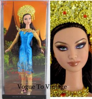 Sumatra Indonesia Barbie Dolls of The World Collect New