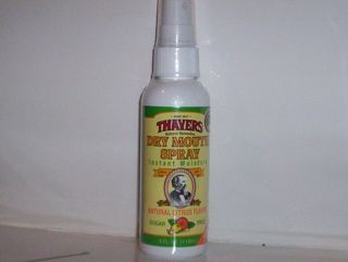 DRY MOUTH SPRAY THAYERS INSTANT MOISTURE CITRUS FLAVOR NATURAL RELIEF