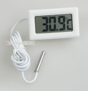Digital Probe LCD Thermometer for Freezer Refrigerator