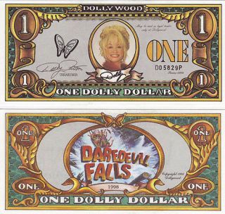 1998 Dolly Dollar Serial 003 $1 Dollywood