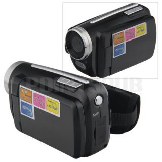 Black 1.8 TFT LCD 4X Zoom 12MP Digital Video Camera DV Camcorder