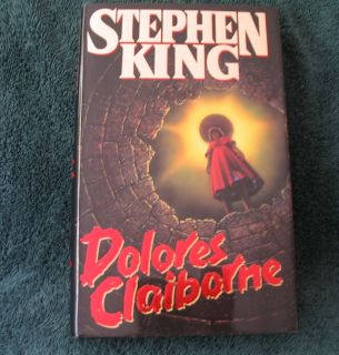 Stephen King HC DJ Near Fine 1993 DOLORES CLAIBORNE Hardcover