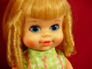 Darling Vintage 1967 Mattel Pull String Talking Doll Little Bo Peep
