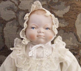 14 Bye Lo Baby Doll Antique Reproduction Porcelain Grace Putnum Made