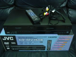  JVC Dr MV150B DVD Recorder VCR Combo