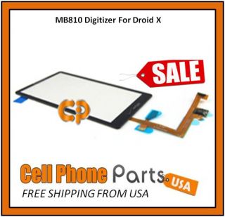  Glass Digitizer Lens Replacement for Droid X MB810 