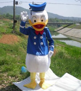 you are biding for one donald duck mascot costume deluxe costume