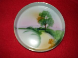 Vintage Meito China Hand Painted Dish by Frank J Donahoe