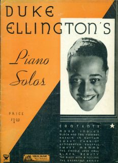 Duke Ellingtons Piano Solos Songbook Mood Indigo 9 Others