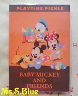 Disney baby mickey minnie donald B6 weekly 2013 schedule book diary