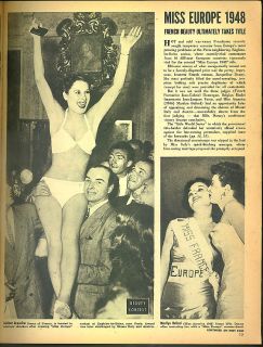  Chaim Gross Army Deserters Miss Europe Jacqueline Donny Israel 11 1948