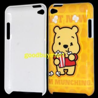  Lovely Disney Cartoon Winnie the Pooh Hard Case Cover for iPod Touch 4