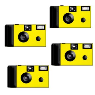 High Speed Disposable 27 Print Camera Contains 4 Cameras