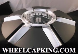 DUB BIG HOMIE BLACK ON CHROME Custom Wheel Center Cap Caps Set of (1