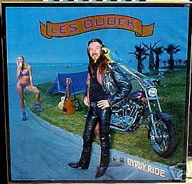 Les Dudek Poster 1981 Harley Motorcycle Mint Cond