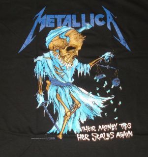 Metallica Dorris T Shirt L Metal New