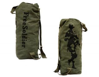 Military Army Surplus Bag Duffle Bag Backpack Navy Green, Black, Brown