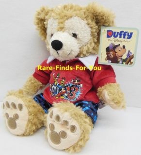 Duffy The Disney Bear Dated 2013 Edition 12 H Plush Doll Parks