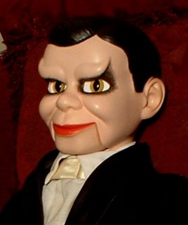 HAUNTED Ventriloquist Dummy EYES FOLLOW YOU doll puppet creepy gothic
