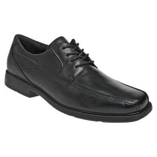 Dunham Mens Douglas Lace Up Oxford Dress Shoes Black Leather DAB02BK