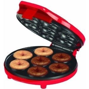Bella Mini Donut Doughnut Maker Machine Bakes 7 Donuts in Minutes