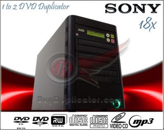  Sony 18x CD DVD Multi Burner Duplicator Copier w 25pcs DVD Disc