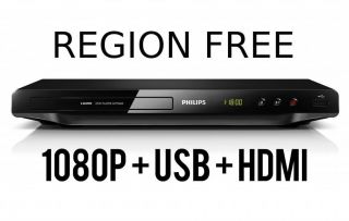  1080p HDMI DVD Player DIVX  USB Multi Region Code Zone Free