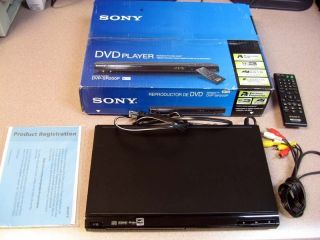 Sony DVD Player DVP SR200P in Box