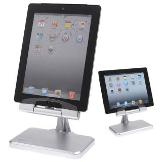  Stand Holder Docking Station for Apple iPad 2 iPad 3 Silver