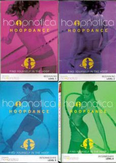  Hoopdance Hula Hoola Belly Dancing 4 DVD Disc Set
