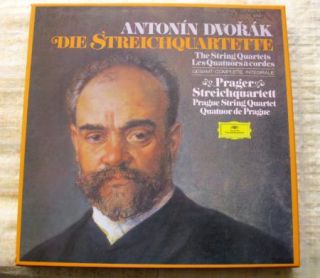 12 LP Box Set Dvorak The String Quartets DGG 2740 177 Prager