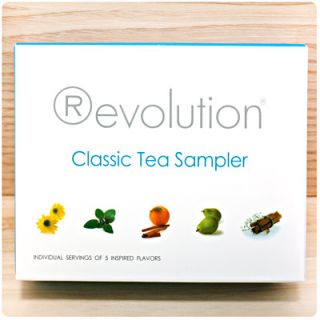 Revolution Herbal Tea Classic Tea Sampler Chamomile Mint Chai Citrus