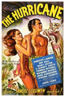 The Hurricane 11 x 17 Movie Poster Dorothy Lamour