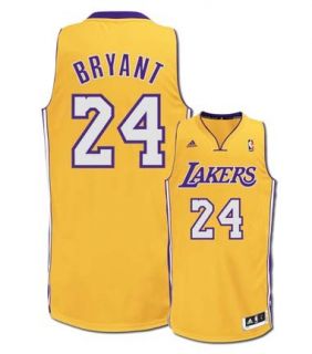 Kobe Bryant Jersey Los Angeles Lakers Gold Youth Revolution 30
