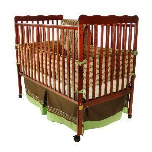 Dream on Me Classic 2 in 1 Convertible Stationary Side Crib Cherry