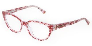 promotions dolce gabbana eyeglasses dg 3116 1903 red lace 53mm