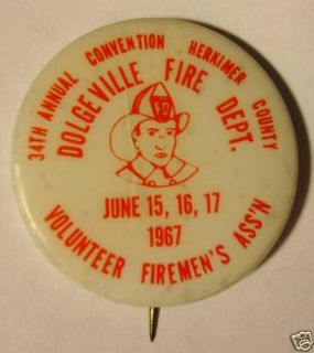  Dolgeville New York Fire Dept 1967 Convention