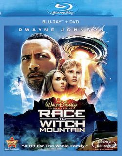   Disneys Race To Witch Mountain Blu ray DVD Dwayne The Rock Johnson