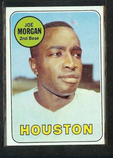 1969 Topps 35 Joe Morgan HOF Houston Astros EX Value Pick