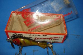  310 L tiny spook box VINTAGE FISHING LURE dowagiac fly rod bait minnow