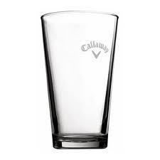 Callaway Drinkware, Set of 4 Pint Glasses, Novelty Golf Gift
