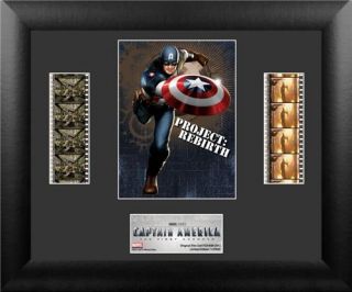 Captain America Memorabilia 13x 11 Film Cell Limited Edition 2500