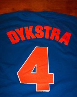 Vintage New York Mets Dykstra 4 MLB T Shirt 2XL New