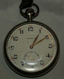 Doxa Pocket Watch Liege 1905 Running